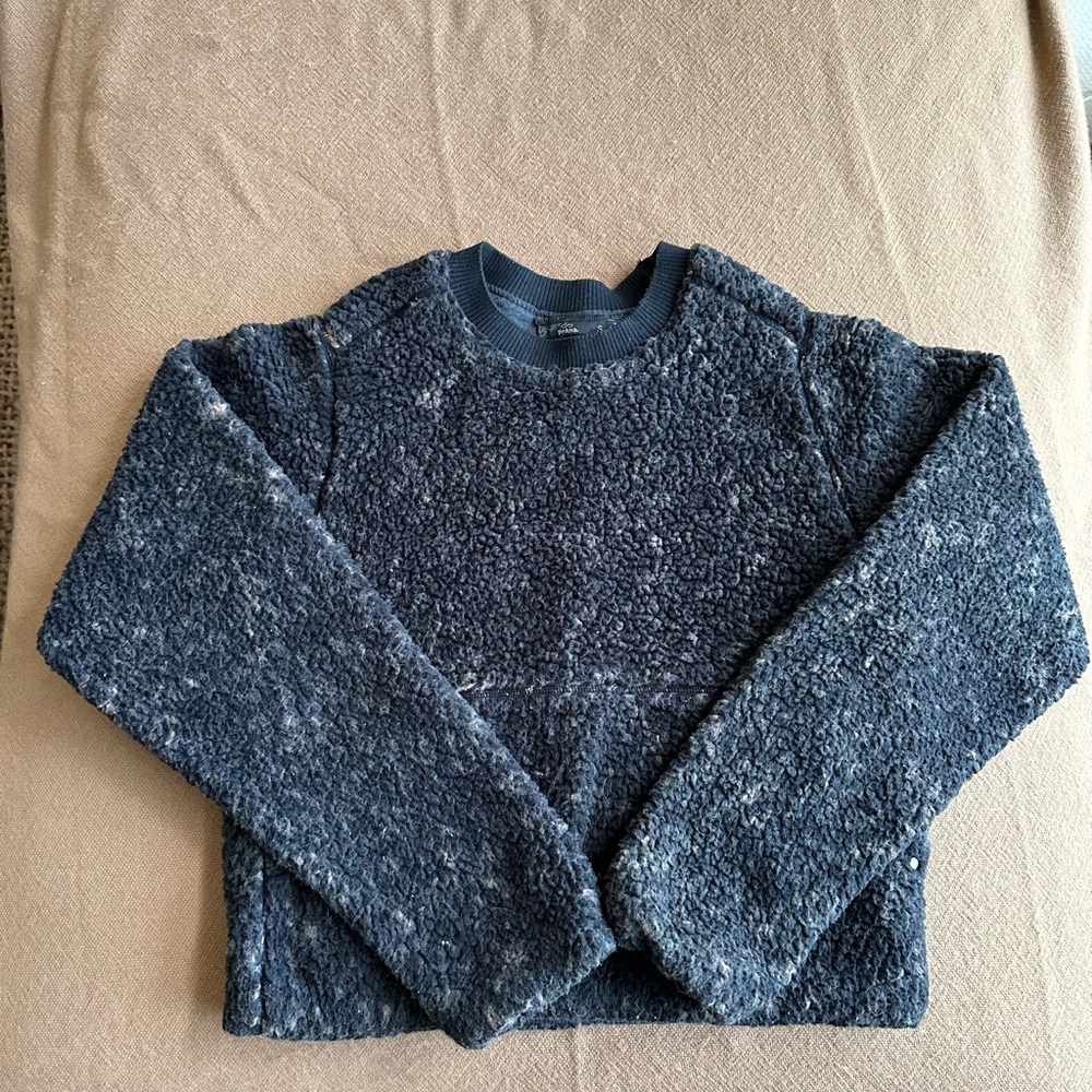 Prana Black Merle Fleece Size Small